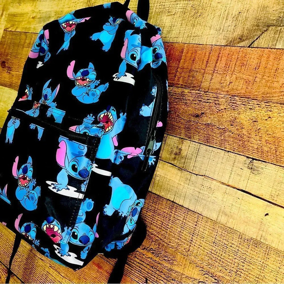 Lilo and Stitch Stitch All Over Backpack - Picture 4 of 11